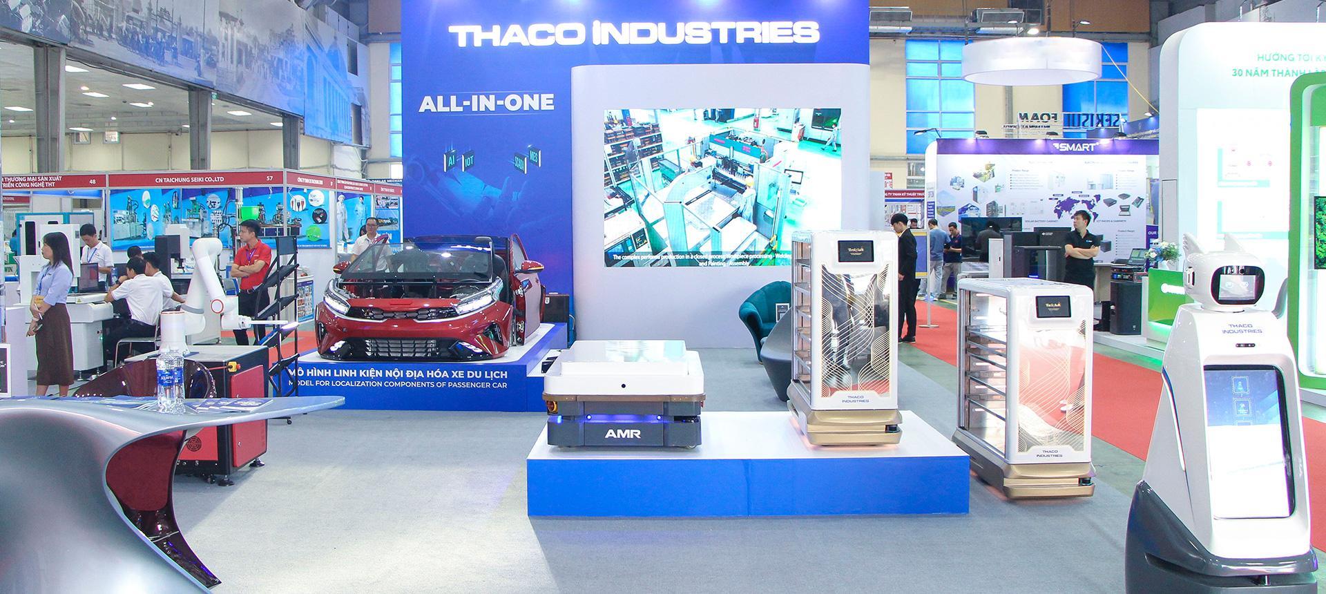 Gian hàng THACO INDUSTRIES tại Triển lãm. 68774d7aaeb25