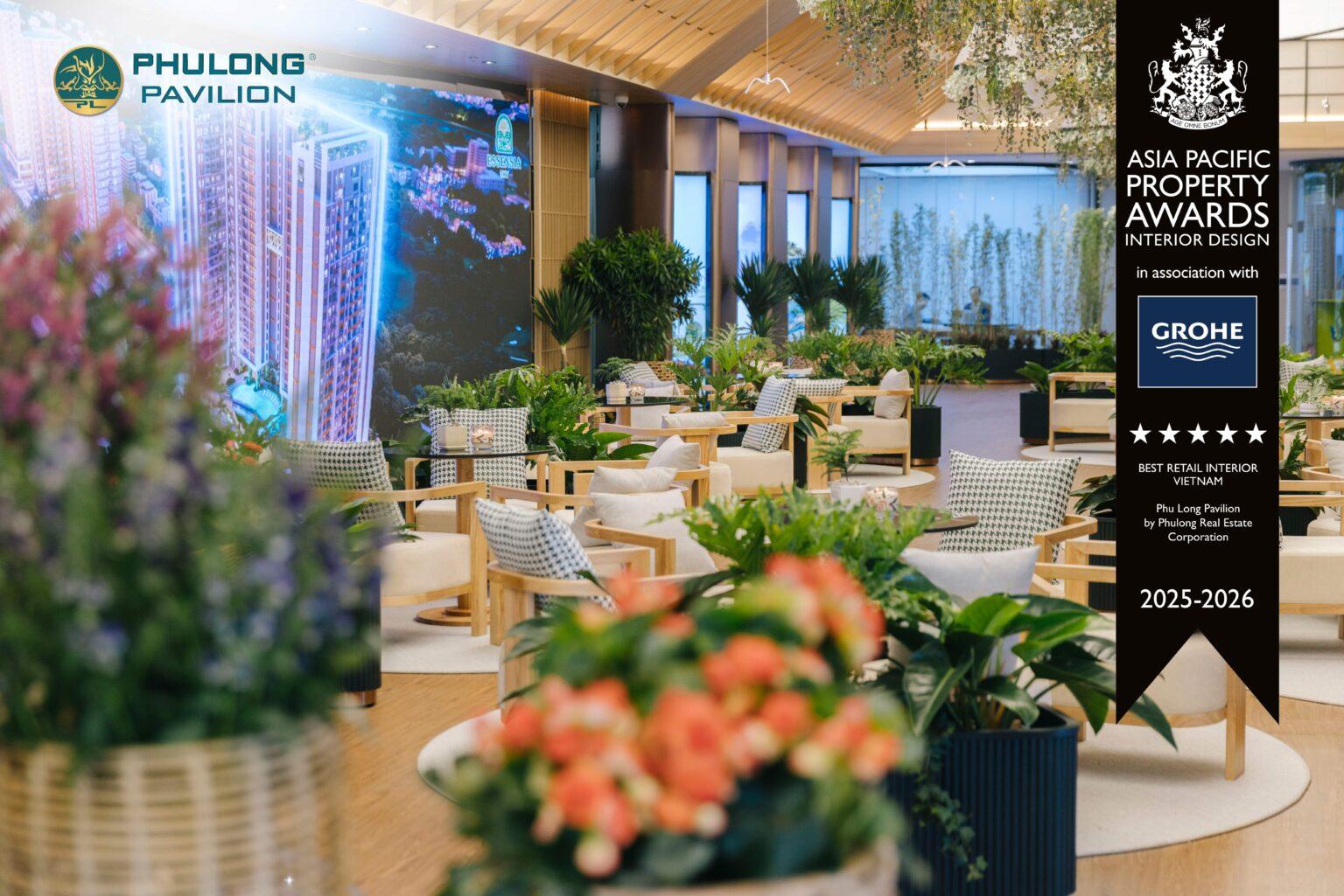 Phu Long Pavilion là một vùng đất hạnh phúc, vui vẻ, nơi con người được hòa mình với thiên nhiên. PL_AWARDS_MATSER_1-1536x1