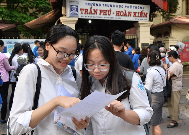 Hà Nội chốt phương án thi 3 môn vào lớp 10 công lập