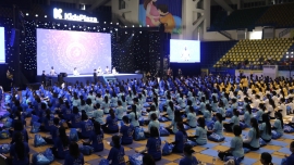 800 mẹ bầu đồng diễn yoga truyền cảm hứng, lập kỷ lục Việt Nam