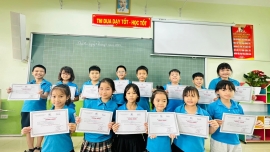 Top 150 thí sinh lọt vào vòng Chung kết cuộc thi 'Chữ đẹp tuổi thơ' 