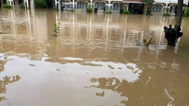 Sơn La: Học sinh phải nghỉ học do trường bị ngập nặng sau mưa lũ