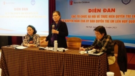 Hội Bảo vệ quyền trẻ em Việt Nam tổ chức Diễn đàn các tổ chức xã hội về thực hiện quyền trẻ em