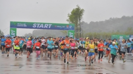 VPBank Bac Giang International Marathon 2023: 2.000 VĐV hoàn thành 'Bước chạy tới đỉnh thiêng'
