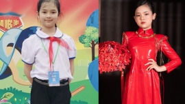 Quán quân Đại sứ Áo dài Trẻ em Việt Nam 2022 được vinh danh 'Dũng sĩ Nghìn việc tốt' toàn quốc