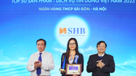 Thẻ tín dụng SHB VISA Platinum được vinh danh Top 50 sản phẩm dịch vụ tin  dùng Việt Nam 2023