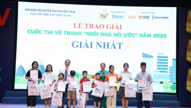 Trao giải cuộc thi “Ngôi nhà mơ ước” năm 2025 – Nơi những trái tim trẻ thơ vẽ nên hạnh phúc xanh