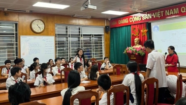 Nâng cao hiểu biết, nhận thức và kỹ năng về sức khoẻ sinh sản vị thành niên cho học sinh