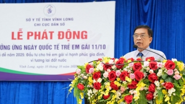 Chi cục Dân số Vĩnh Long: Hành động vì quyền lợi và tương lai trẻ em gái