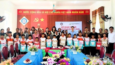 GNI hỗ trợ khắc phục hậu quả sau mưa bão: Chung tay vì môi trường học tập an toàn, chất lượng cho học sinh tỉnh Hà Tĩnh