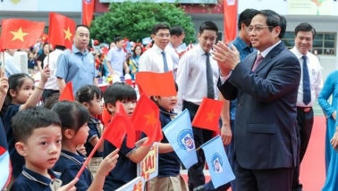 Thủ tướng Phạm Minh Chính: Mong các cháu biết yêu thương, chia sẻ, sống nhân ái