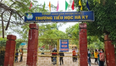 90 học sinh phải học ở nhà văn hóa thôn