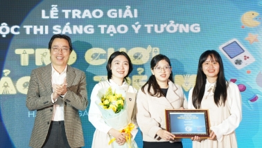 Trao giải Cuộc thi Sáng tạo ý tưởng trò chơi về chủ đề bảo vệ trẻ em