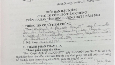 Nguyên nhân khiến hàng loạt trung tâm tiêm chủng bị ‘tuýt còi’