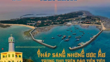 Chương trình “Thắp sáng những ước mơ - Trung thu trên đảo tiền tiêu” năm 2024