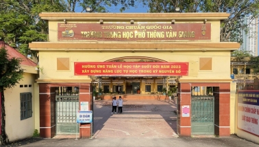 Trường THPT Văn Giang đang giữ ngôi vị số 1 bình chọn 'Trường học hạnh phúc'