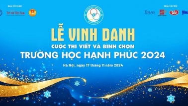 Danh sách Top 100 bài viết tiêu biểu về 'Trường học hạnh phúc'