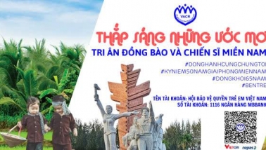 Chung tay vì trẻ em Bến Tre – Tri ân quá khứ, gieo mầm tương lai