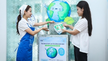 Những dấu ấn tiên phong của TH trong tiêu dùng bền vững và giảm rác thải nhựa