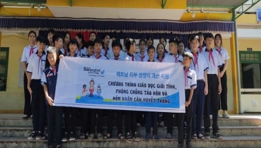 Hơn 250 triệu đồng hỗ trợ học sinh và bà mẹ mang thai