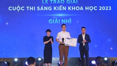 VinUni giành giải Nhì cuộc thi Sáng kiến Khoa học 2023