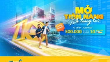 PVcomBank triển khai chuỗi hoạt động 'Mở tiềm năng - Mở tương lai' mừng 10 năm ra mắt thương hiệu