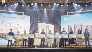 Masterise Homes khuấy động thị trường phía Tây Hà Nội, trình làng “át chủ bài” West B - Masteri West Heights