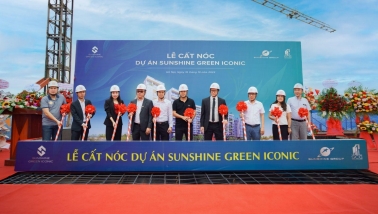 SCG Group chính thức cất nóc Dự án Sunshine Green Iconic