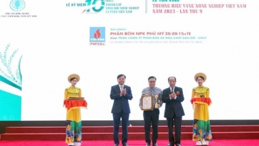 NPK Phú Mỹ: “Thương hiệu Vàng nông nghiệp Việt Nam năm 2023”