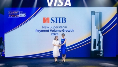 VISA vinh danh SHB là “Ngôi sao tăng trưởng thẻ năm 2023”