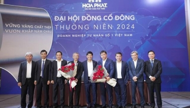 Lợi nhuận của Hòa Phát đạt 2.800 tỷ đồng trong quý I