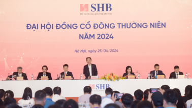 SHB tăng tốc chuyển đổi, lợi nhuận quý I cao nhất lịch sử, mục tiêu 2024 tăng 22% và chia cổ tức 18%