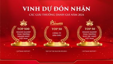 SeABank lần thứ 5 được vinh danh trong Top 500 doanh nghiệp tăng trưởng nhanh nhất Việt Nam