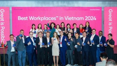 Danh sách Nơi làm việc xuất sắc hàng đầu Việt Nam 2024 xuất hiện cái tên đầy bất ngờ, bên cạnh các “ông lớn”