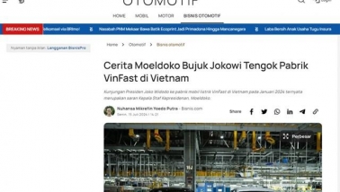 Báo chí Indonesia: VinFast đang đặt nền móng cho ngành xe điện khu vực