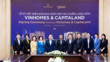 Vinhomes và Capitaland Development hợp tác chiến lược toàn diện trong lĩnh vực bất động sản