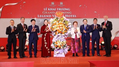 Tập đoàn BRG khai trương Legend Valley Hotel tại Khu phức hợp thể thao Tượng Lĩnh