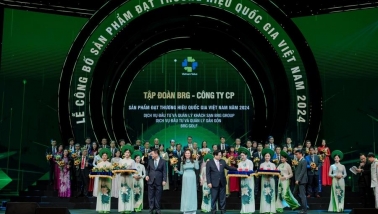 Tập đoàn BRG tiếp tục được vinh danh “Thương hiệu Quốc gia Việt Nam”