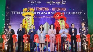 Khai trương Trung tâm thương mại Diamond Plaza – Điểm mua sắm lý tưởng của thủ đô