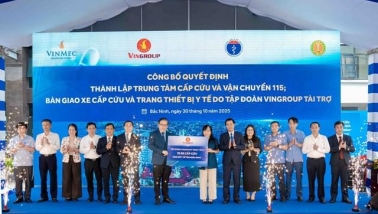Vingroup hỗ trợ Bắc Ninh xây dựng hệ thống cấp cứu ngoại viện hiện đại, sẵn sàng ứng cứu trong “thời gian vàng”