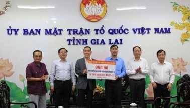 Nutifood ủng hộ 10 tỷ đồng hỗ trợ người dân Gia Lai bị ảnh hưởng bão Kalmaegi