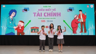 Hà Nội: Hơn 1300 học sinh Trường THCS Chu Văn An tiếp cận kiến thức về tài chính