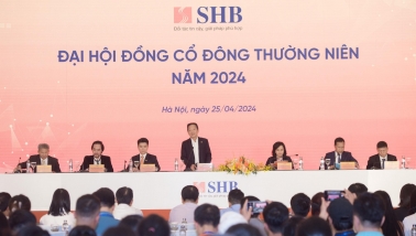 SHB tăng tốc chuyển đổi, lợi nhuận quý I cao nhất lịch sử, mục tiêu 2024 tăng 22% và chia cổ tức 18%