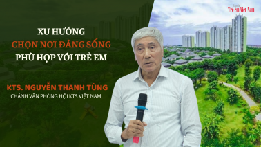 KTS. Phạm Thanh Tùng: 'Chung cư hạnh phúc phải an toàn và đầy đủ tiện ích cơ bản'