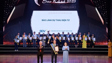 BIDV thắng lớn tại giải thưởng Sao Khuê 2025