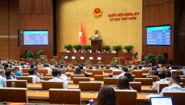 Quốc hội thông qua nghị quyết miễn, hỗ trợ học phí với trẻ mầm non, học sinh phổ thông
