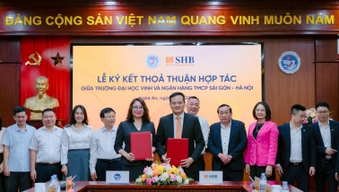 SHB ký kết hợp tác với Trường Đại học Vinh