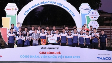 SHB FC xuất sắc đưa Công đoàn Ngân hàng Việt Nam lên ngôi Á quân vòng loại phía Bắc Giải bóng đá công nhân, viên chức Việt Nam 2025