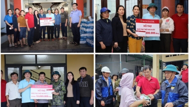 Agribank hỗ trợ khẩn cấp 11 tỷ đồng các tỉnh Nam Trung Bộ và Tây Nguyên