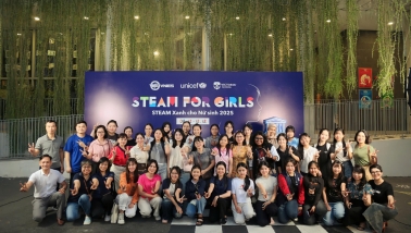 Steam For Girls 2025: Hành trình nuôi dưỡng tư duy xanh và tự tin cho nữ sinh Việt Nam
